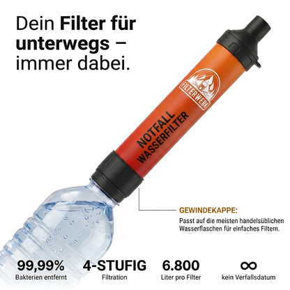 FILTERWERK Notfall Wasserfilter
